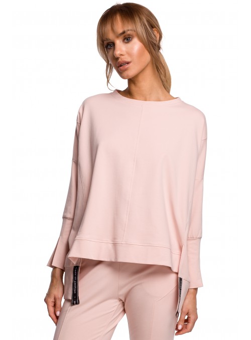 Šviesiai rožinis džemperis