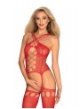 Bodystocking G313 Czerwone