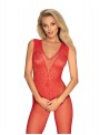 Bodystocking N112 Czerwone