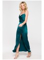 Žalia Maxi suknelė K155