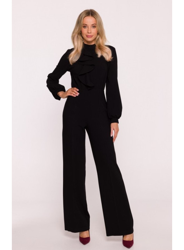 Elegantiškas mėlynas kombinezonas