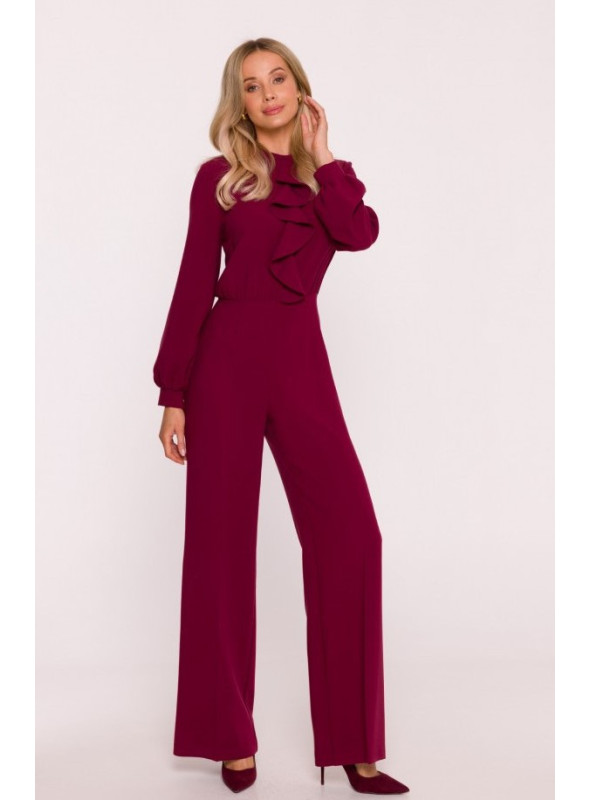 Elegantiškas mėlynas kombinezonas