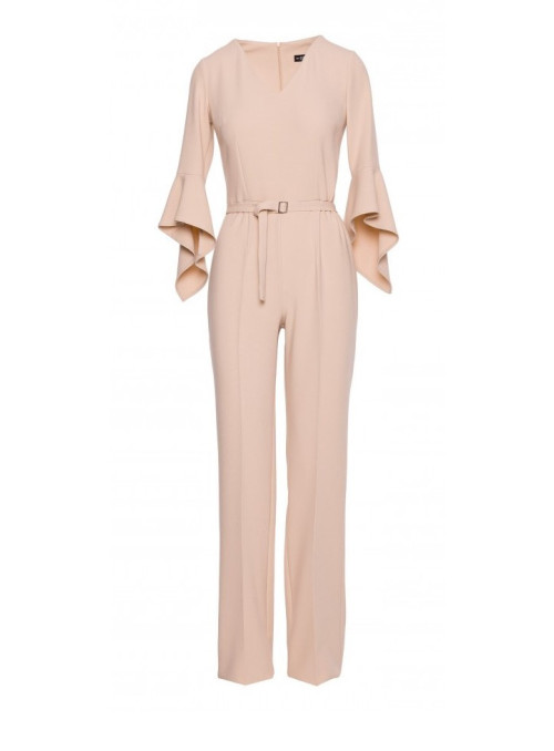 Elegantiškas bordo spalvos kombinezonas