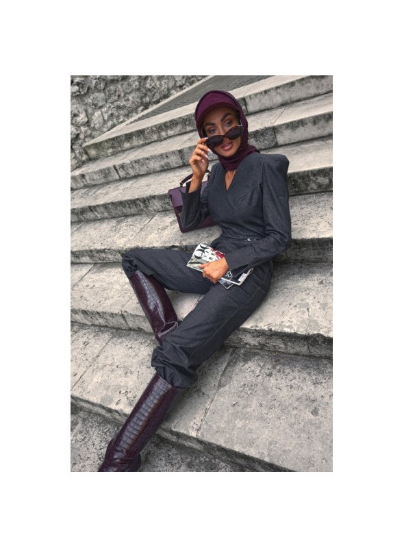  Džinsinis kombinezonas - mėlynas