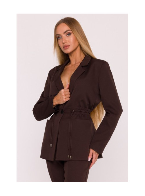 rudos spalvos švarkelis