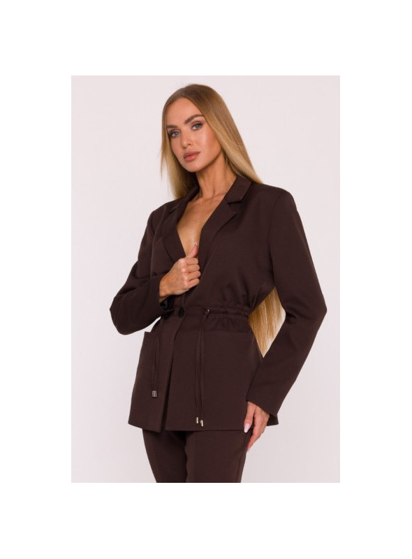 rudos spalvos švarkelis