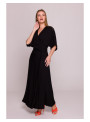 Maksi suknelė iš viskozės juoda