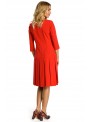 Elegantriška raudona suknelė